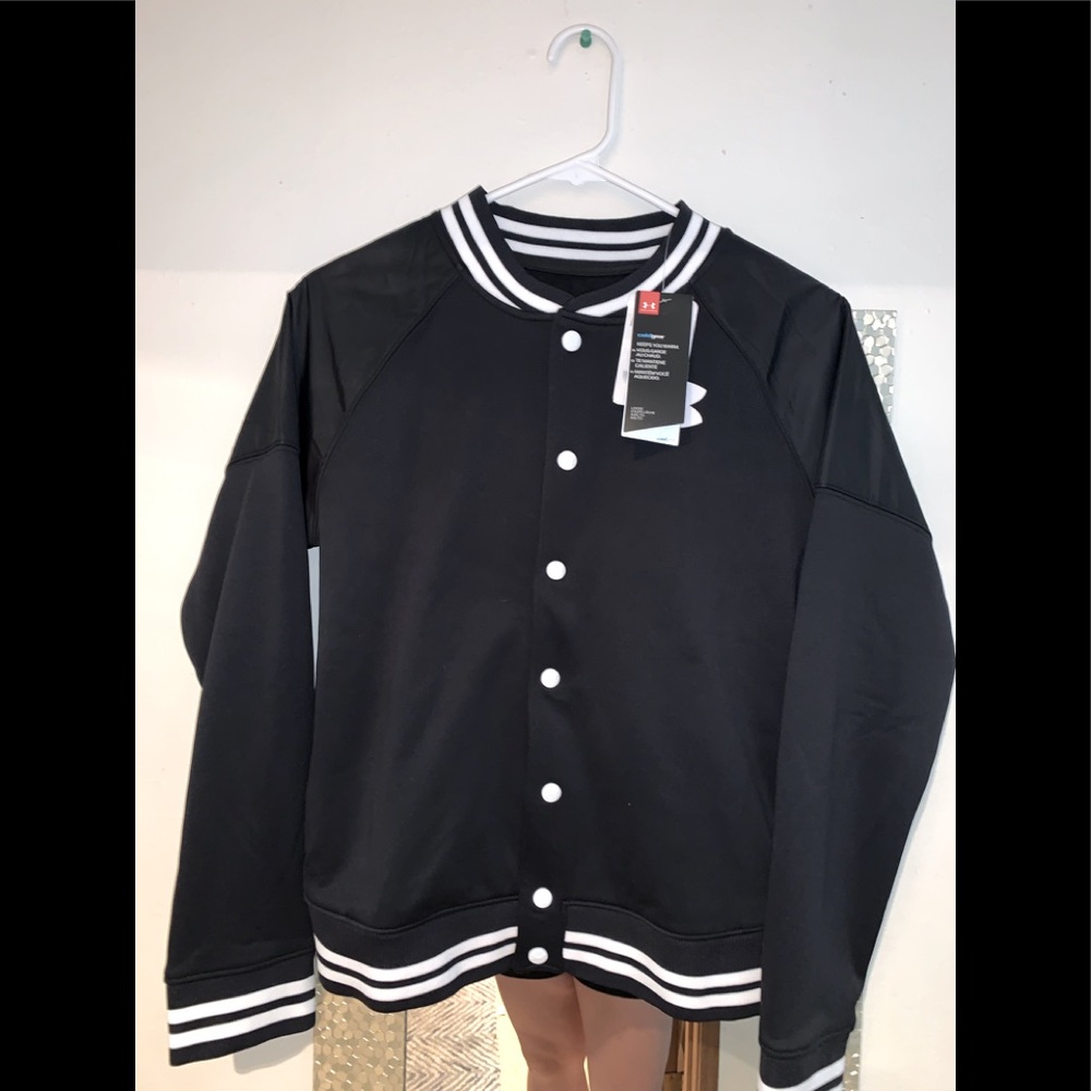 Big boys Sz:XL under armour varsity jacket